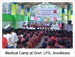 Medical Camp at Govt. LPS Aruvikkara